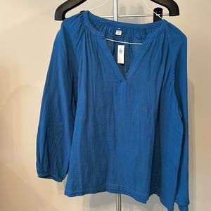 NWT Okd Navy Top